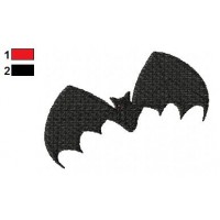 Bat Embroidery Design 11